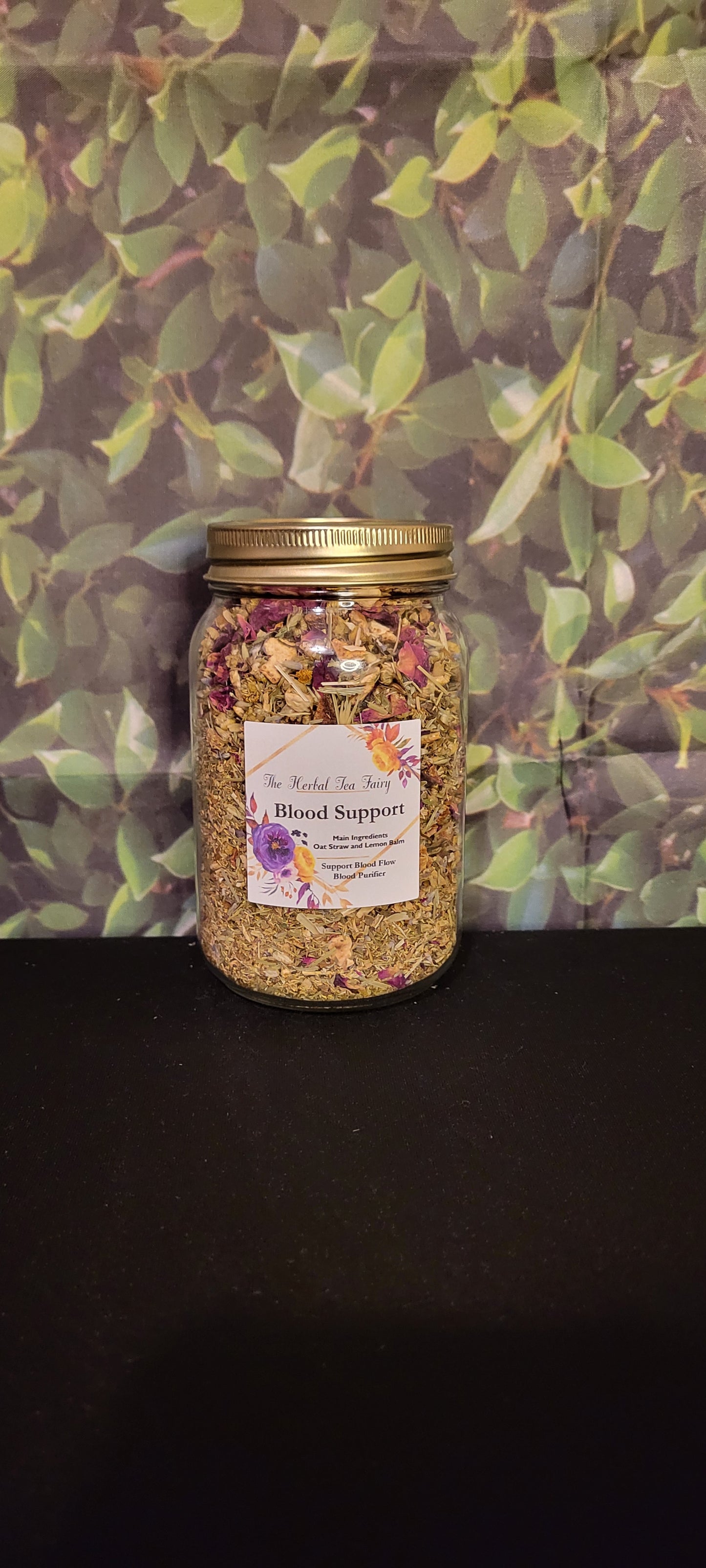 Blood Support Pint Size Jar